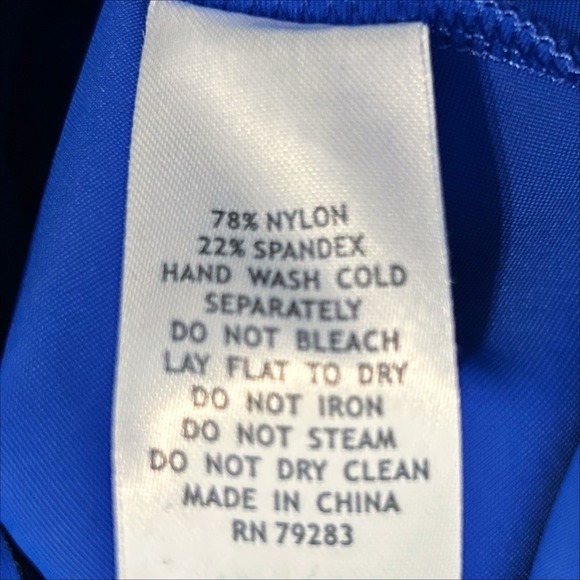 Alex Evenings Sleeveless Dress 10 Medium Royal Blue Formal Wedding Stretch Scuba - Picture 8 of 9